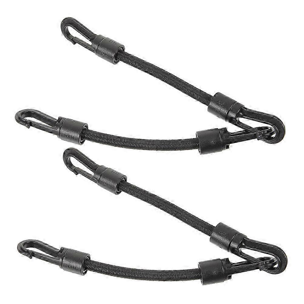 4pcs Elastic Hook Straps Multi-function Tie Down Straps Outdoor Camping Buckle Straps