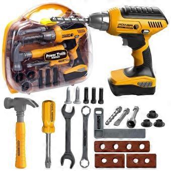 Kids Tool Set with Toy Drill Tool Box and Vest Construction Play Tools for 3 4 Year Old Boys