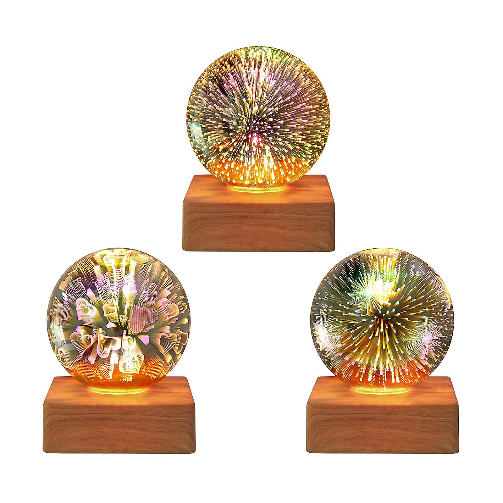 Electric Infinity 3d Fireworks Led Light Bulb, St19 Led Bulb