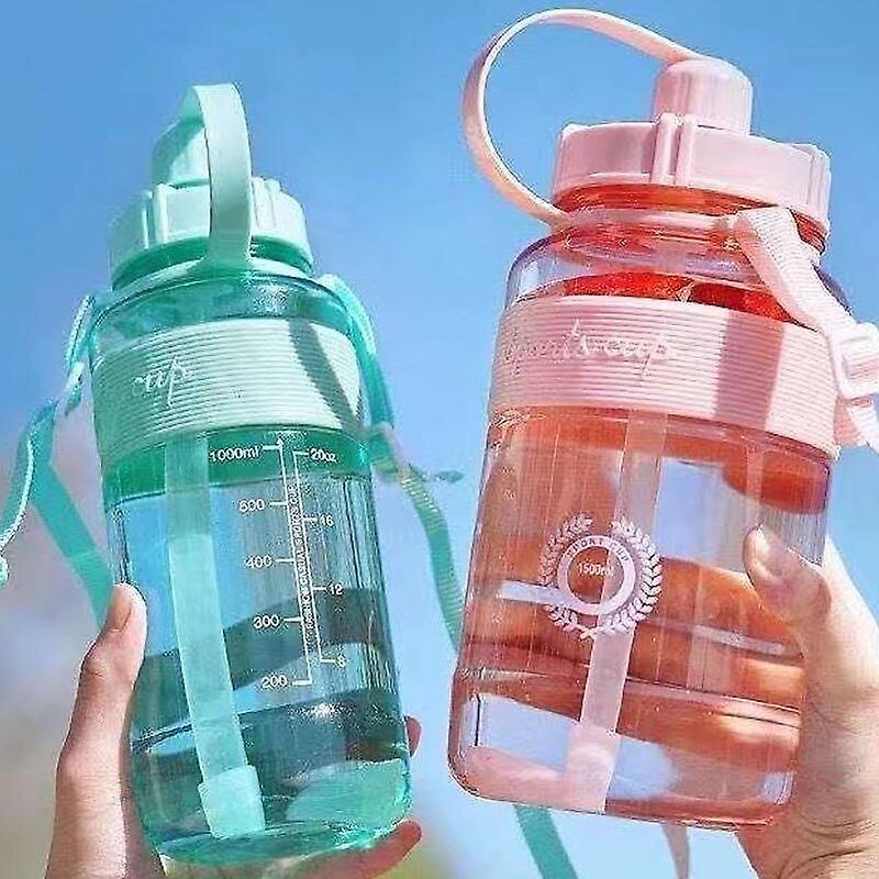 600-2000ml υπαίθρια γυμναστήριο αθλητικά μπουκάλια βραστήρα μεγάλης χωρητικότητας φορητή αναρρίχηση ποδήλατα μπουκάλια νερού