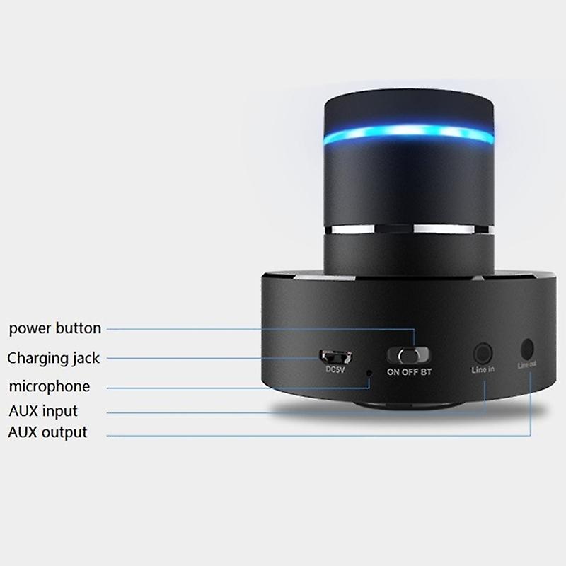Adin 26W Vibration Speaker Bluetooth Bass Portable Speakers Wireless  Resonance Press Stereo Subwoof | Fruugo SA