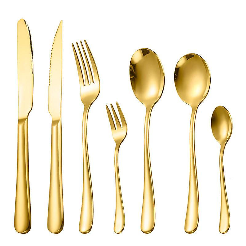 ベイクステーキナイフ厚081シリーズステンレス鋼ウエスタンフードナイフ、フォークとスプーンスーツデザートフォークスプーン