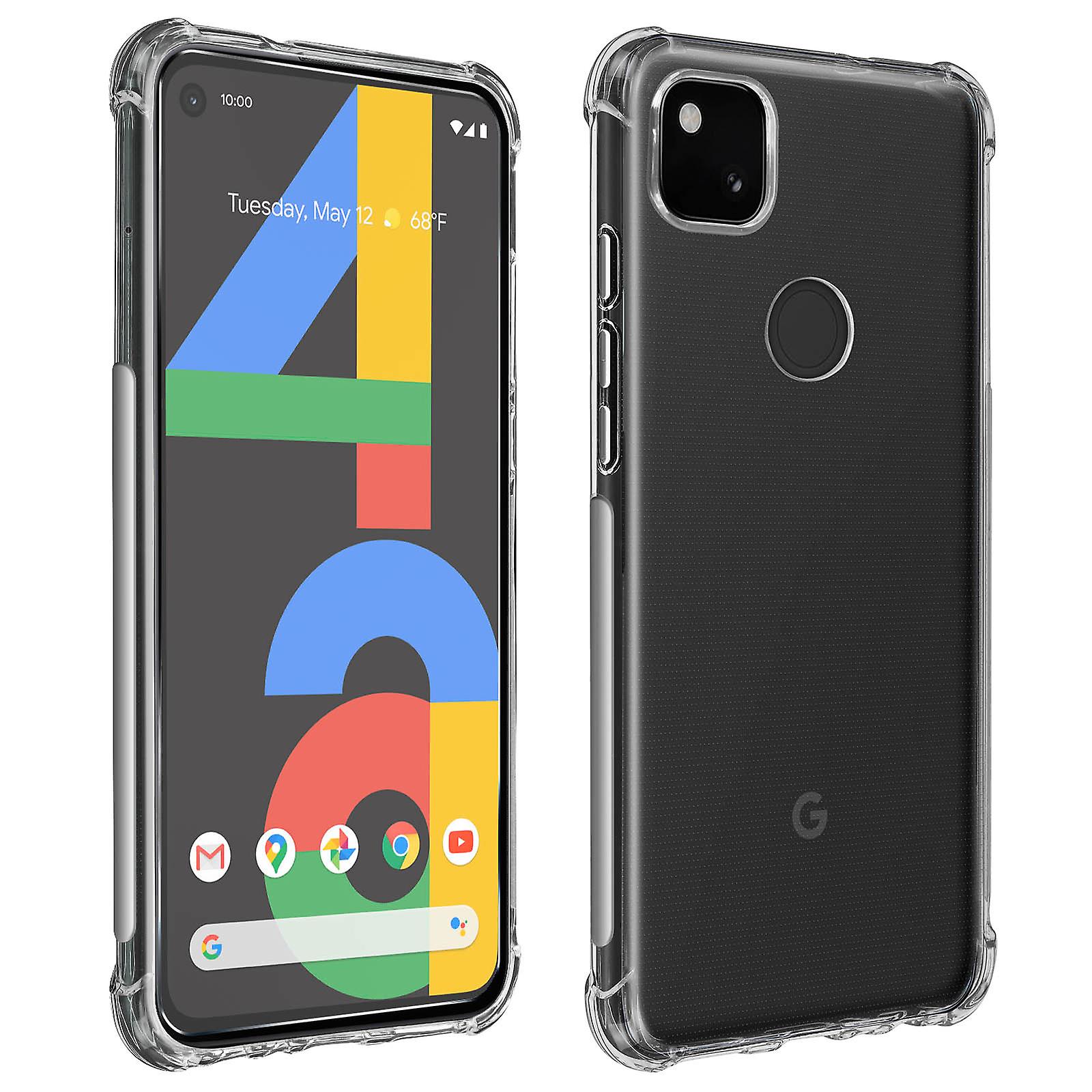 Pack Protector Google Pixel 4A Premium Carcasa + Cristal Templado