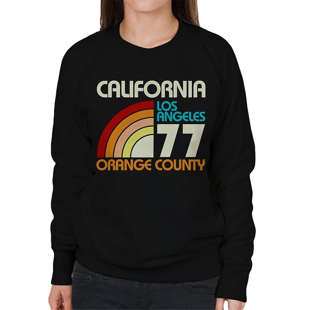 Sweatshirt Orange County Retro 77 femmes