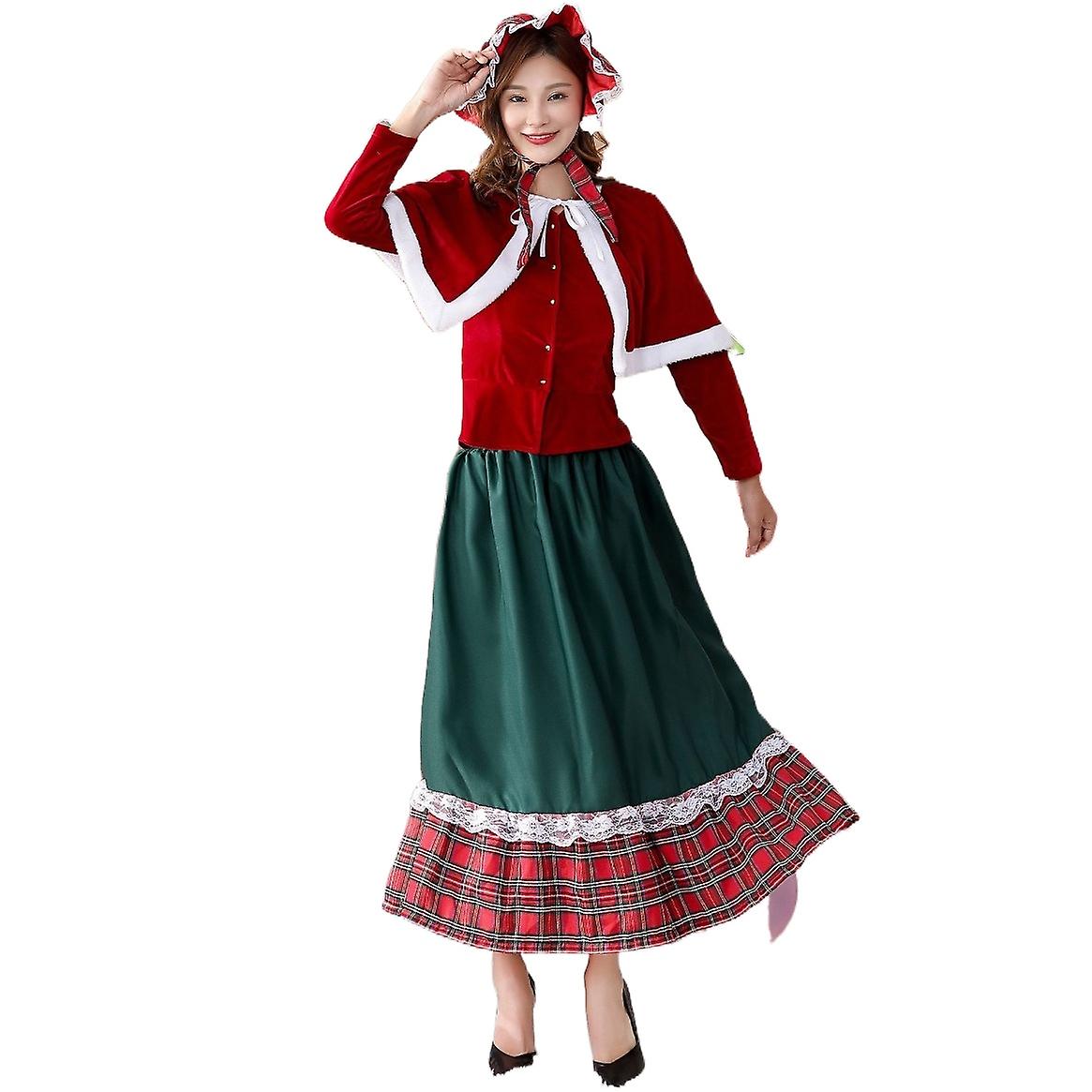 Langes Kleid Weihnachtsfeier Uniform