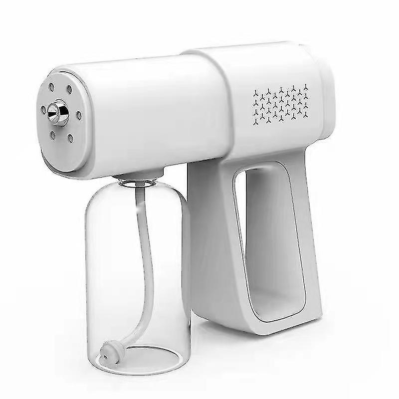 380 مل بخاخ التطهير بندقية نانو الضوء الأزرق ضباب البخاخ الكهربائية المحمولة البخاخة آلة مطهر الهواء للمكتب المنزلي