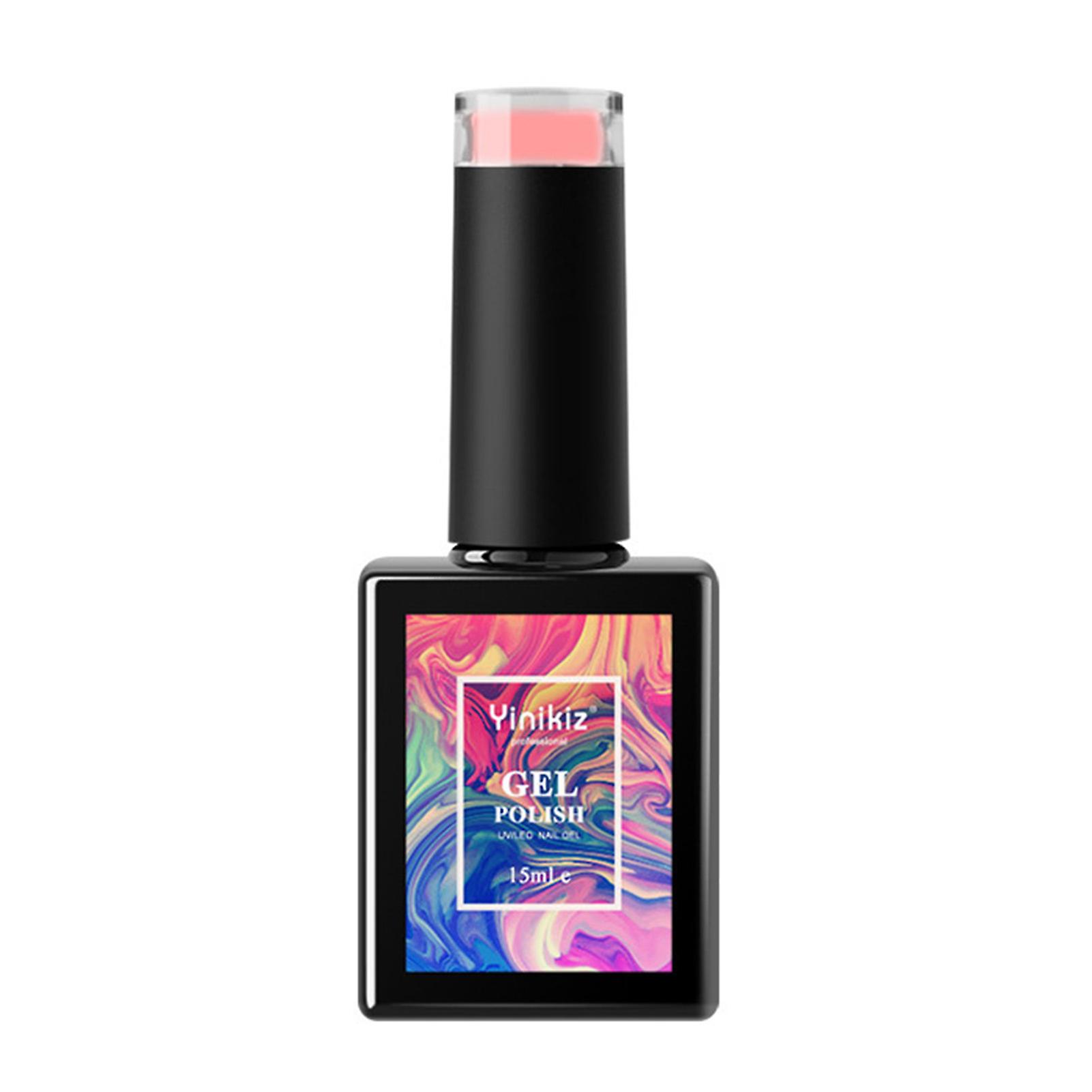 15ml Smalto per unghie a tinta unita Gel di colore a lunga durata Smalto per unghie ad asciugatura rapida per donne e ragazze Salone per unghie