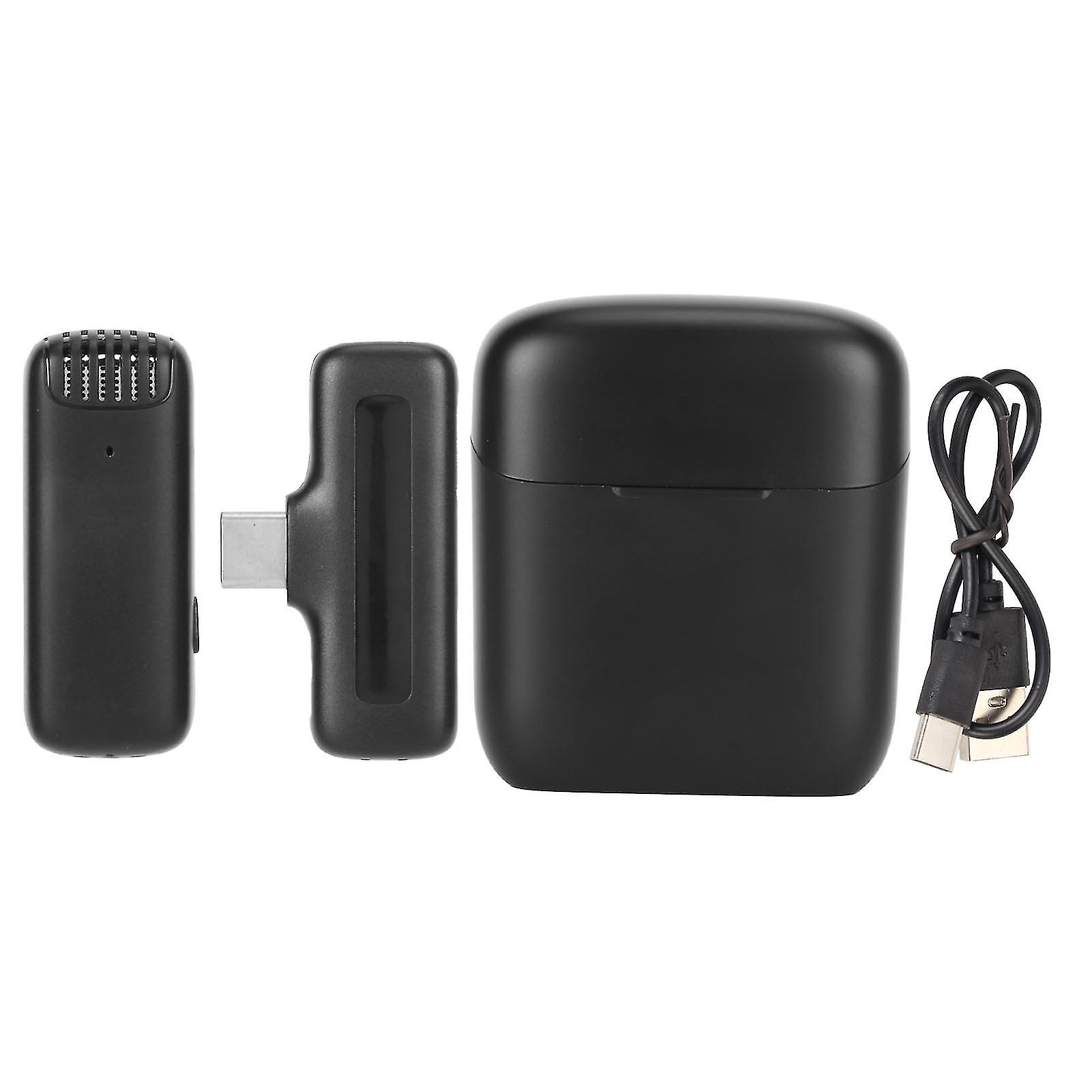 Plug-and-Play Wireless Lapel Mic Featuring Auto Pairing and Noise Reduction