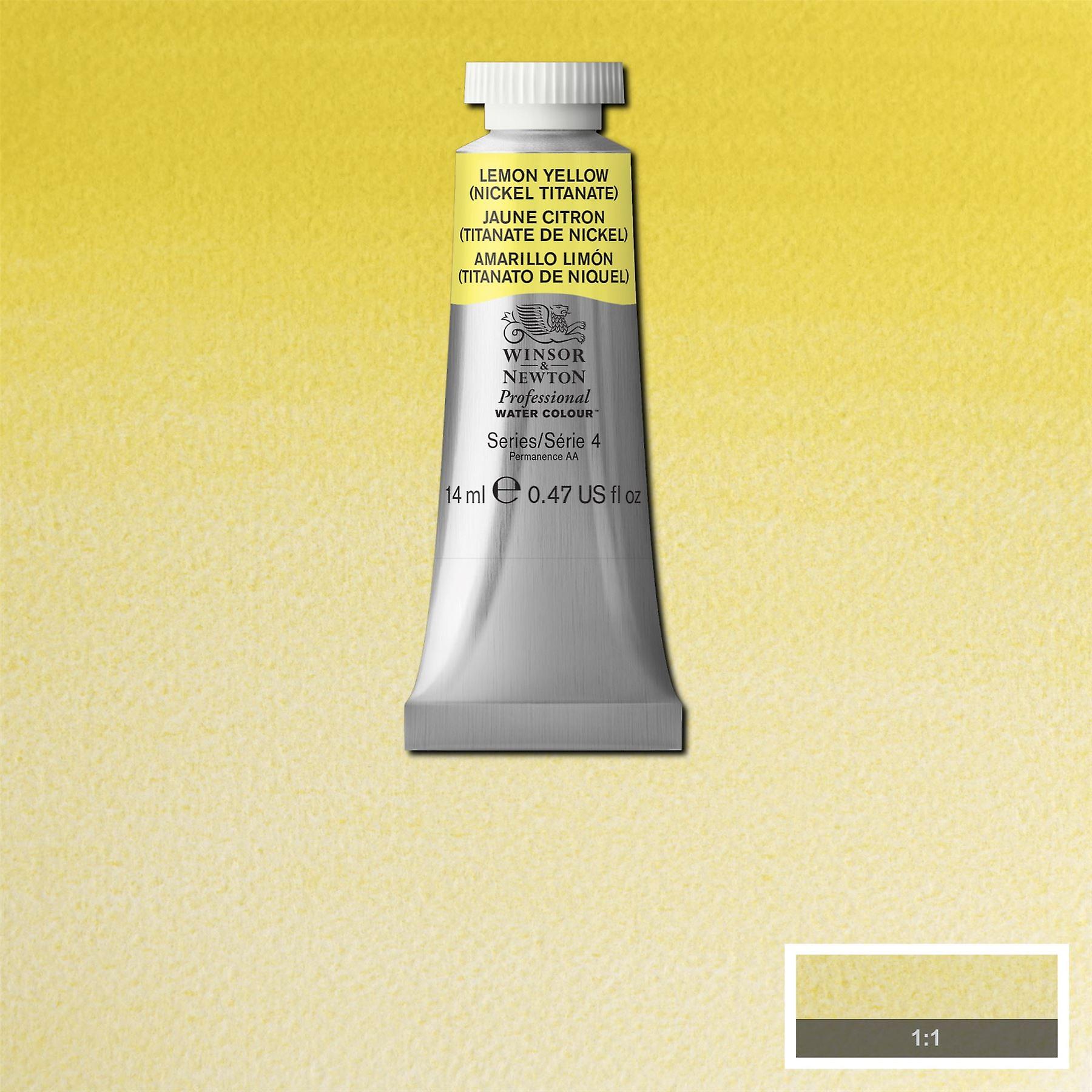 Winsor & Newton Professional Water Colour - Lemon Yellow (Nickel Titanate) - 14ml