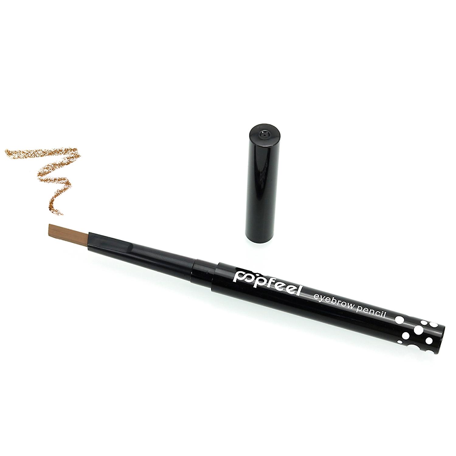 Popfeel Eyebrow Pencil Impermeable Long Lasting Eye Brow Maker Pen Makeup Tools