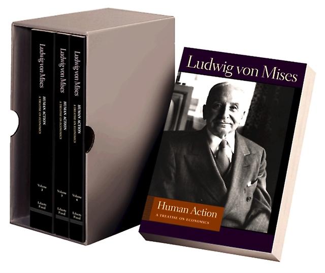 Human Action 4volume Set by Ludwig von Mises Paperback