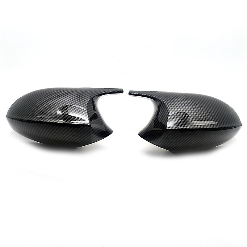 Coques de rétroviseurs de rechange pour BMW Série 3 E90 E91 E92 E93 E81 E87 E82 E88 M, accessoires en fibre de carbone brillant