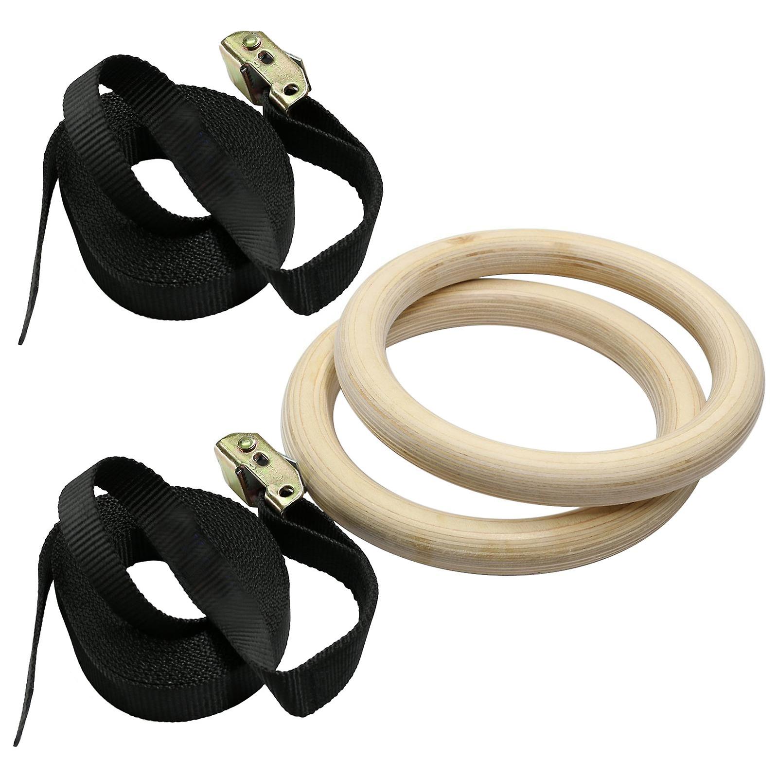 حلقات الجمباز قابلة للتعديل مع مشبك 14.76 قدم أشرطة طويلة للتمرين في صالة الألعاب الرياضية 32 مم