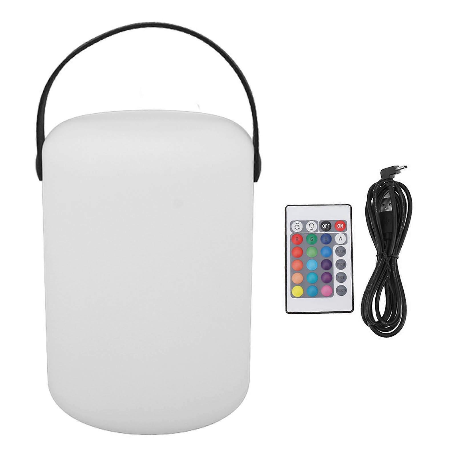 LED Camping Lantern, USB Rechargeable, 16 Colors, Remote Control, Camping Flashlight