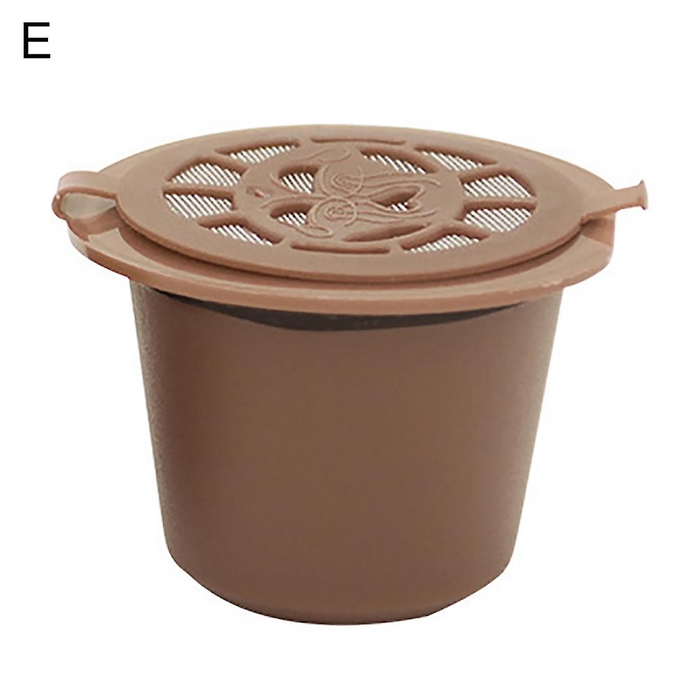 ZHOUBA Reusable Stainless Steel Refillable Coffee Capsule Filter for Nespresso Machines