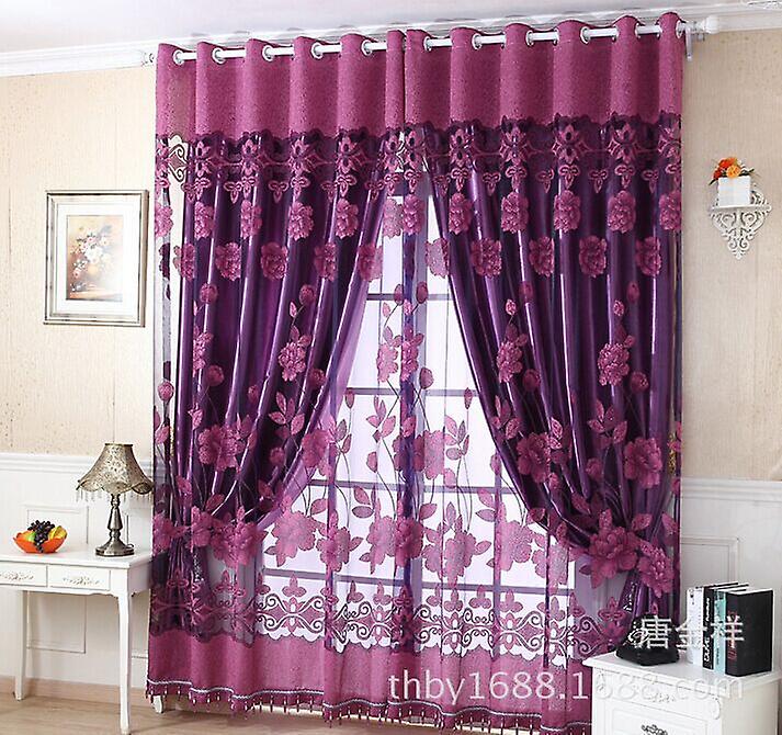 Simple Lace Window Screen Personalized Window Screen for Bedroom Living Room