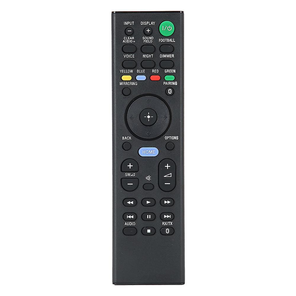 Ir Remote Control Replacement, Operable Distance Up To 10M/33Ft, Home Theatre System Sound Bar Speaker, No Programming Needed, Black Abs Material,