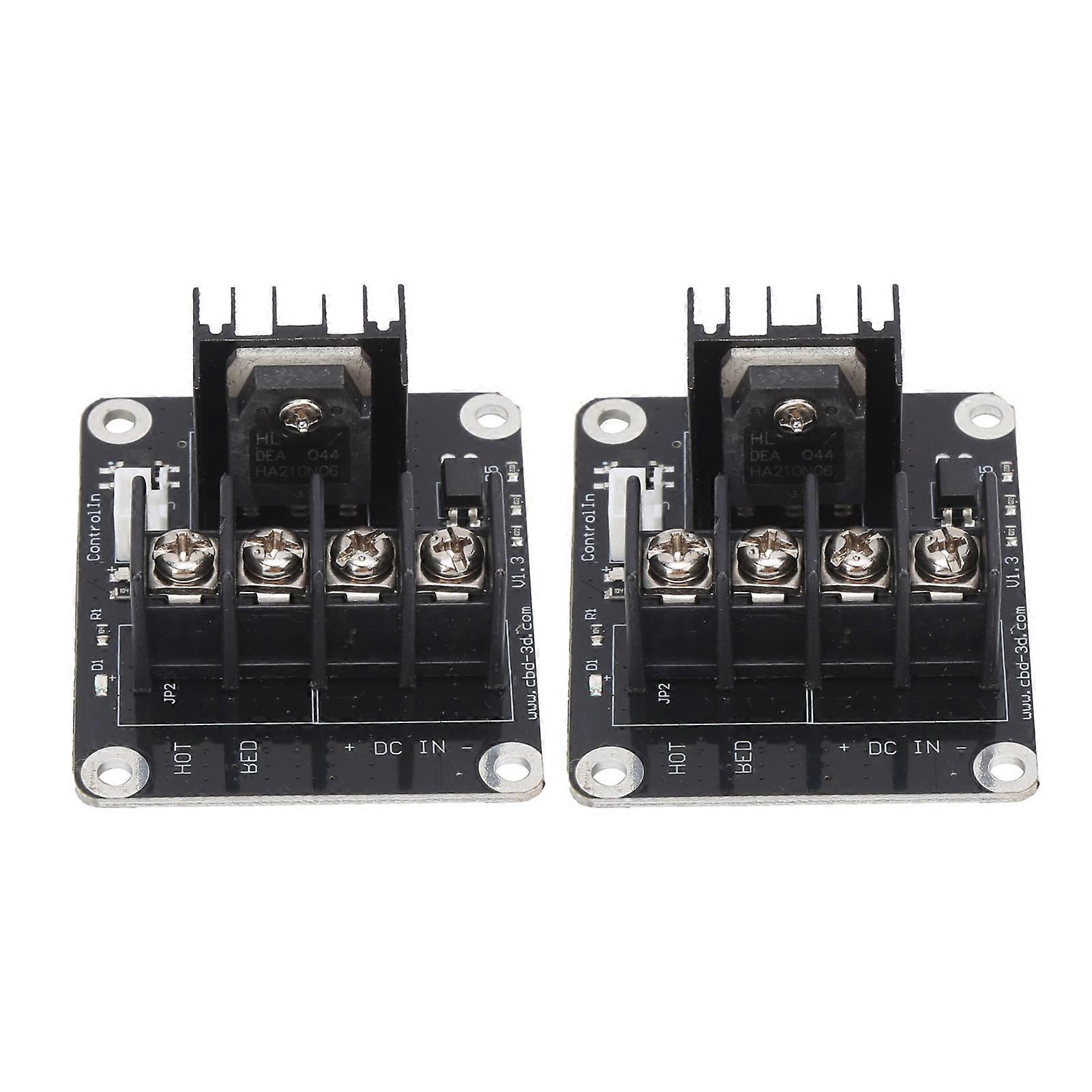 2Pcs Heat Bed Power Module High Power Hot Heating Accessory Replacement for 3D Printer