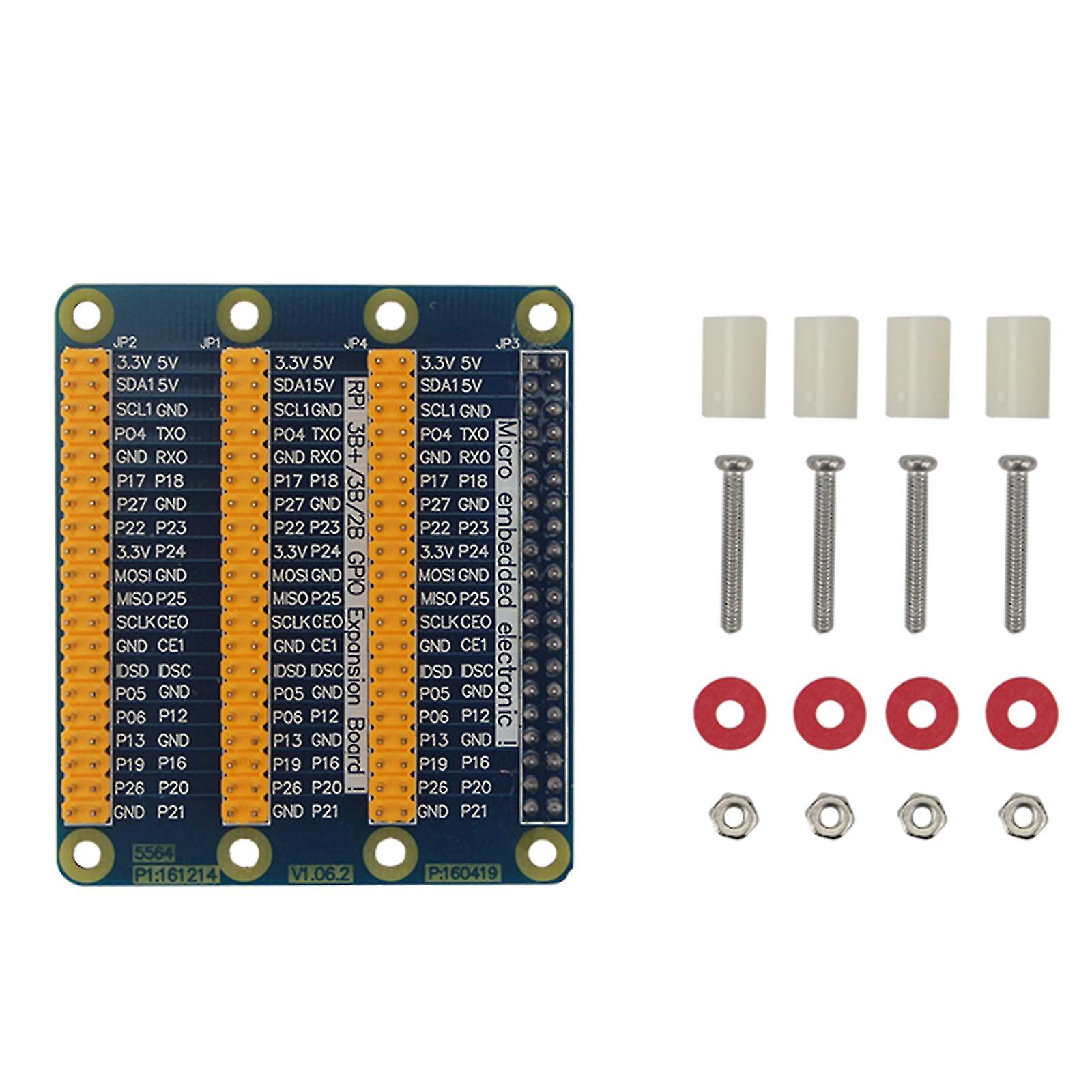 For Raspberry Pi 4 B Gpio Extension Board For Raspberry Pi 4b 3b/3b+