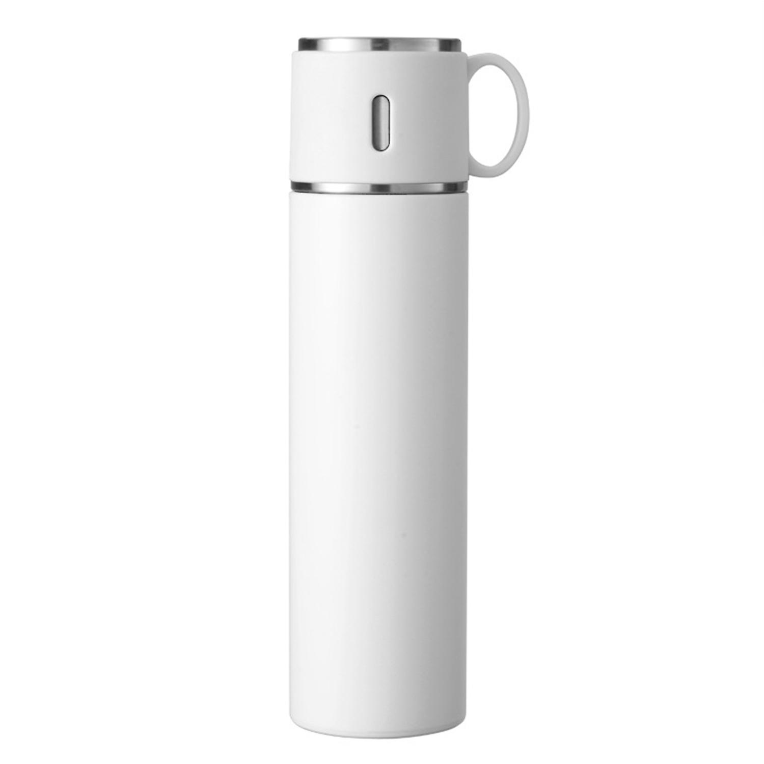 420/500 ml vakuummugg med läckagesäkert lock, avtagbart munstycke, vattenflaska i rostfritt stål, halkfri