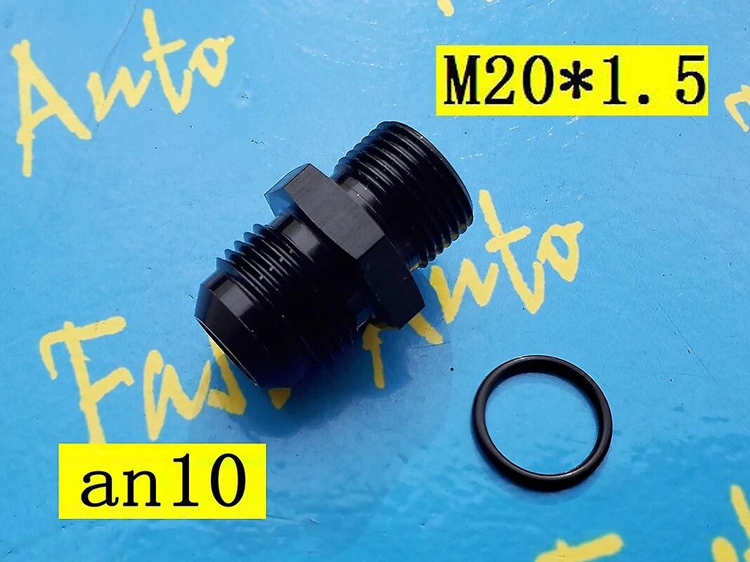 זכר M20 P1.5 M20*1.5 M20 x 1.5 עד -10an an10 מתאם הרכבה של 10 זכר ~ 2985