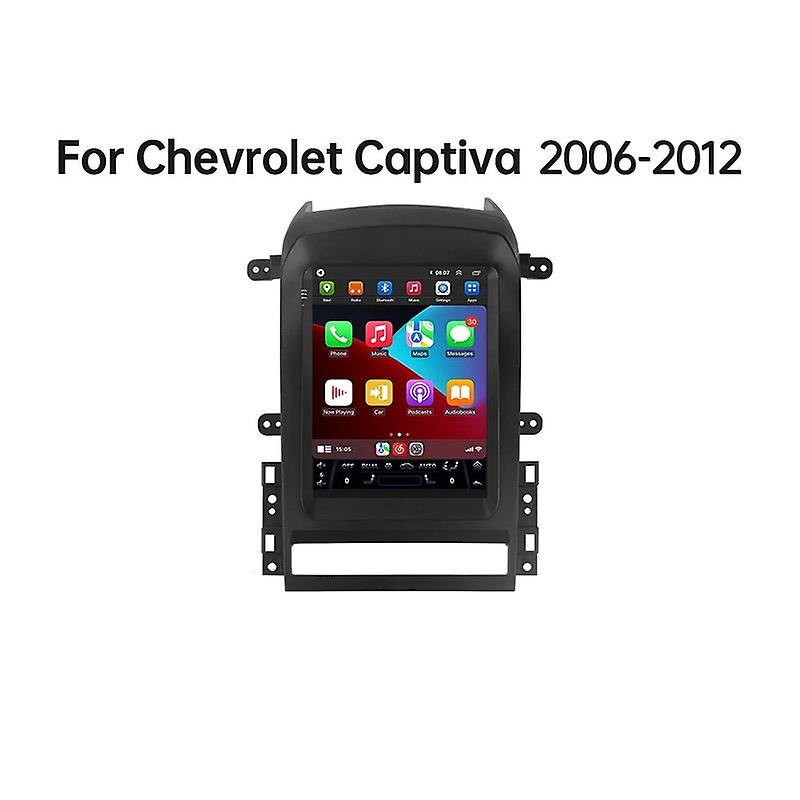 For Tesla style Carplay android auto For Chevrolet Captiva 2006-2012 Car 2Din Radio Multimedia Video
