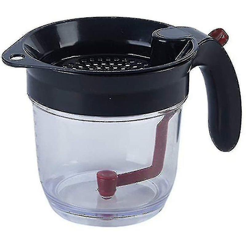 Fat Separator Jug with Handle & Sieve