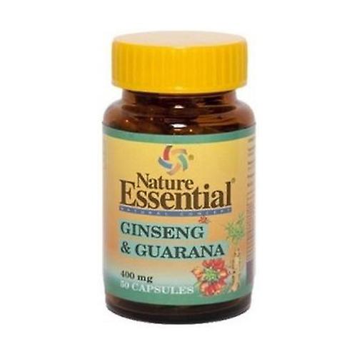 Ginseng and Guarana 50 capsules of 400mg