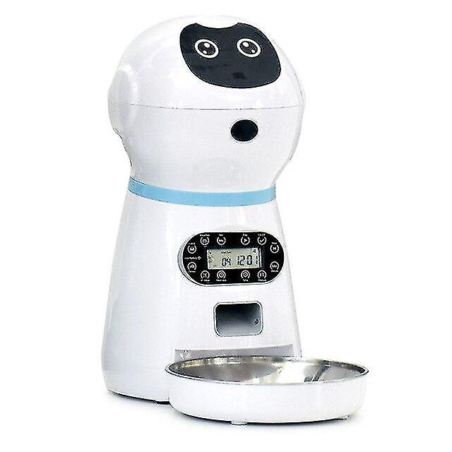 Large Capacity Pet Dog Cat Automatic Feeder Intelligent Timing Water Dispenser