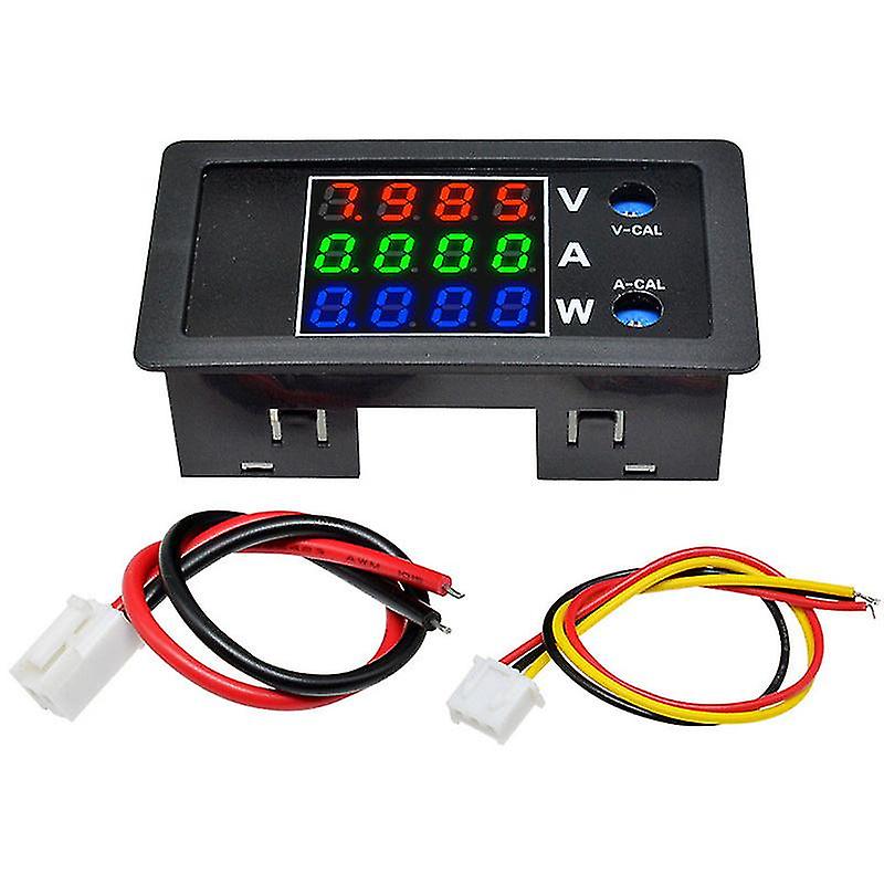 0.28Inch Dc 0-100v 10a Led Digital Voltmeter Ammeter Wattmeter Voltage Current Power Supply Energy Meter Detector Tester Monitor