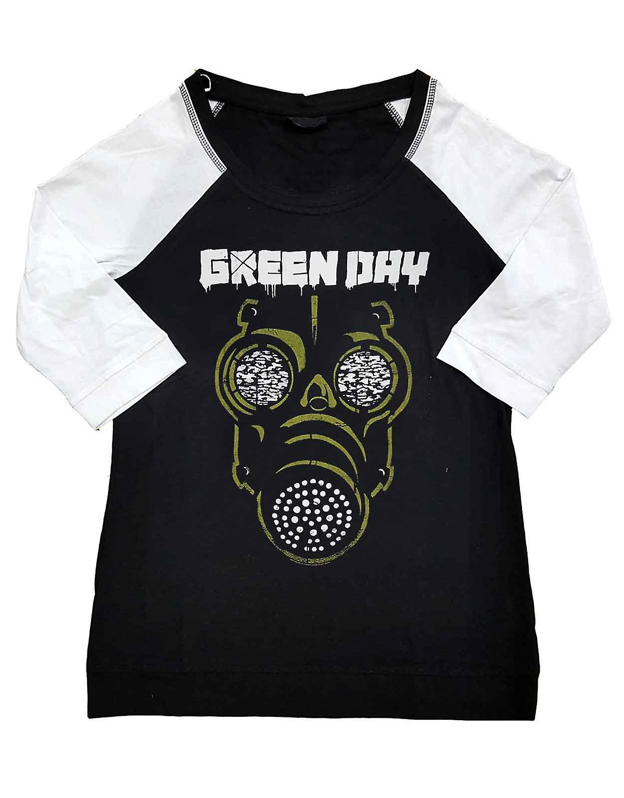 Green Day 防毒面具 Raglan