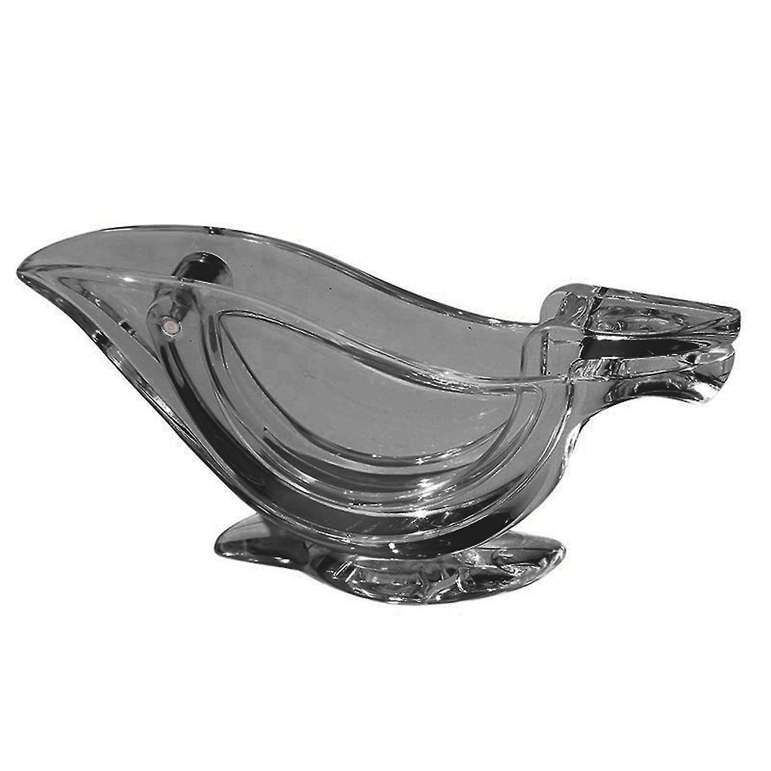 1/4Pcs Lemon Juicers Bird Shape Transparent Acrylic Multi-functional Handheld Manual Fruit Squeezer