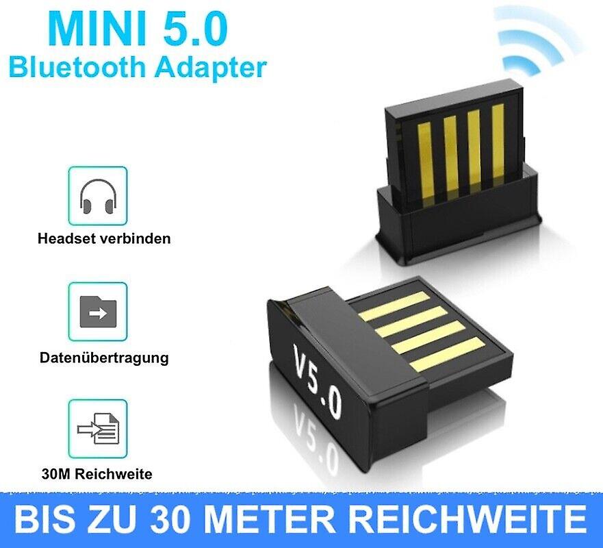 Bluetooth USB Adapter Stick Dongle Receiver EDR for Windows PC Laptop Nano