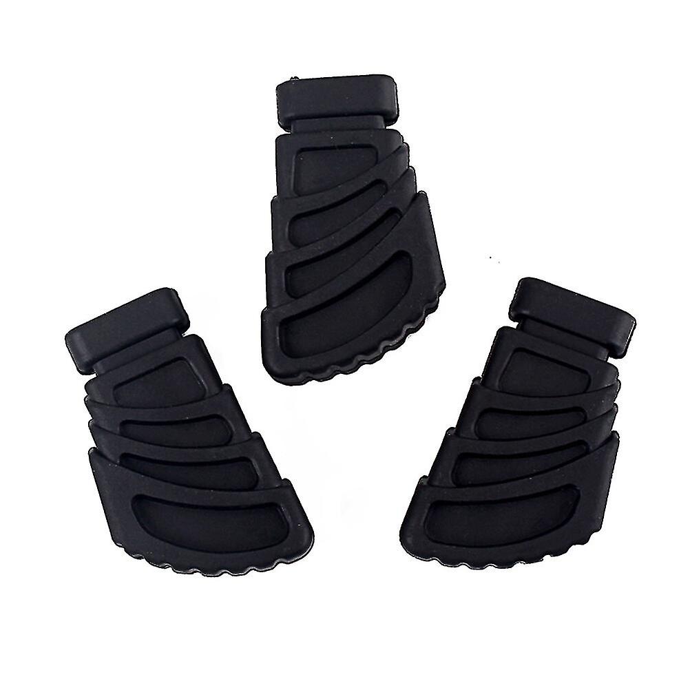 3 יחידות אביזר גיטרה מתלה תופים רגלי תוף חומרת תוף גומי קונגה רגליים רגליים גומי שחור רגלי גומי חזיר בר מונע החלקה