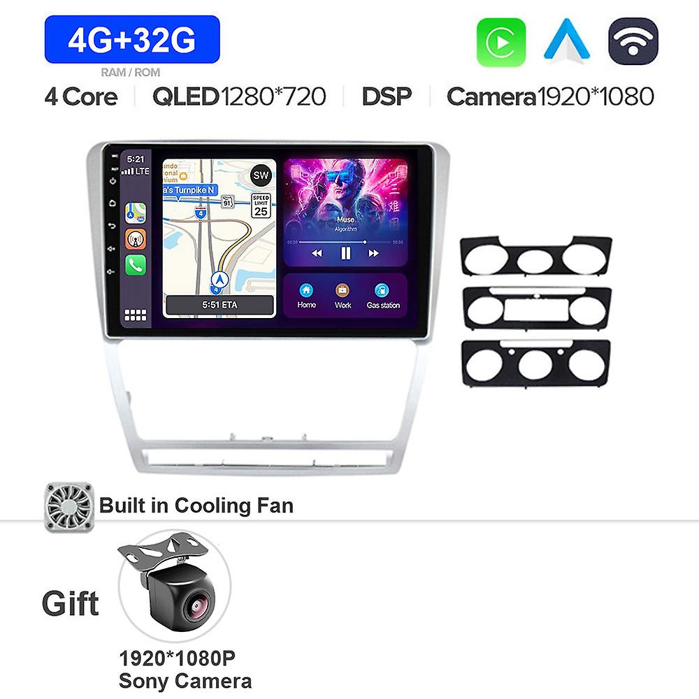 Android 13 Car Radio For Skoda Octavia 2 A5 2008 - 20 Multimedia Video Player Navigation Gps Stereo Carplay Audio Head Unit