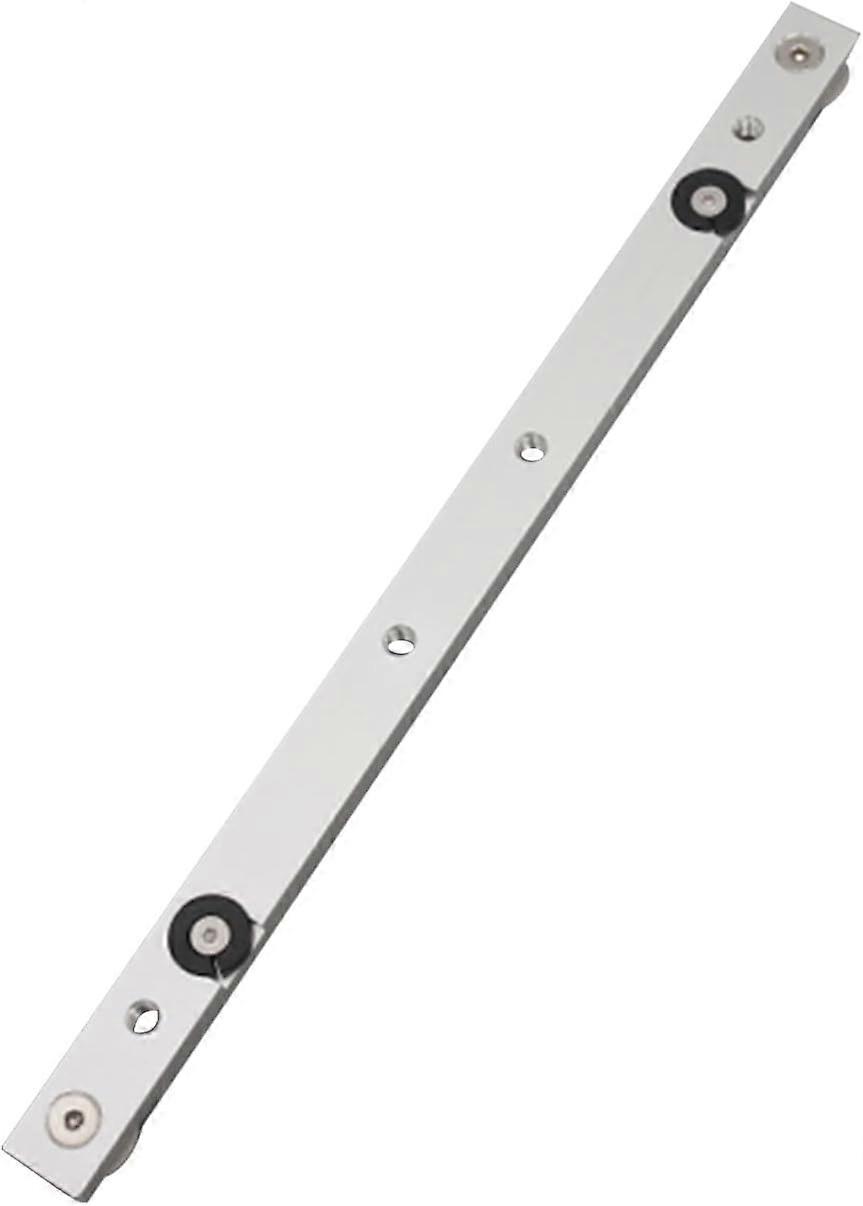 Aluminum Alloy Miter Bar Miter Slider Table Circular Saw Guide Rail Miter Rail Miter Guage Bar Slider Sliding Table Saw Accessories (300mm)