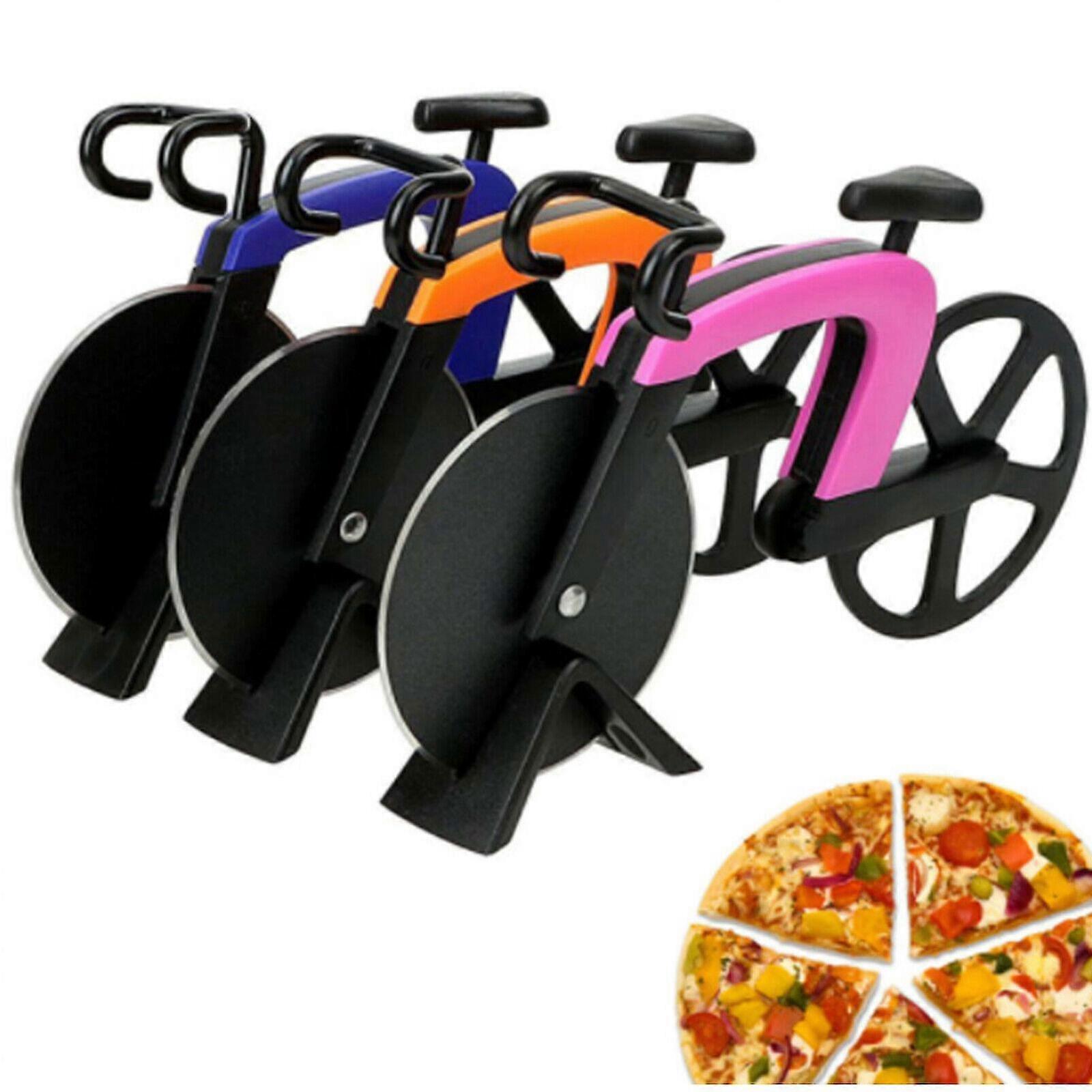 3PCS Bicycle Pizza Cutter Wheel Chopper