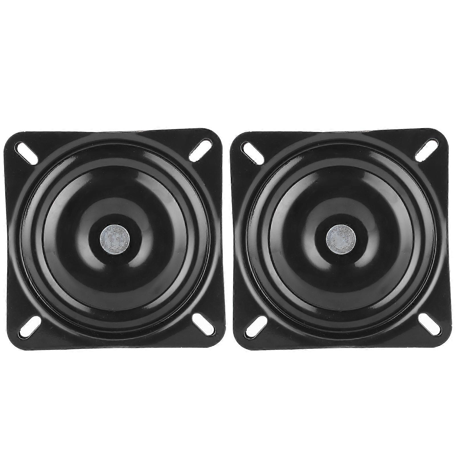 Pair of Seat Swivel Base Mount Plate High Strength 360 Degrees Rotating for Marine Boat7in