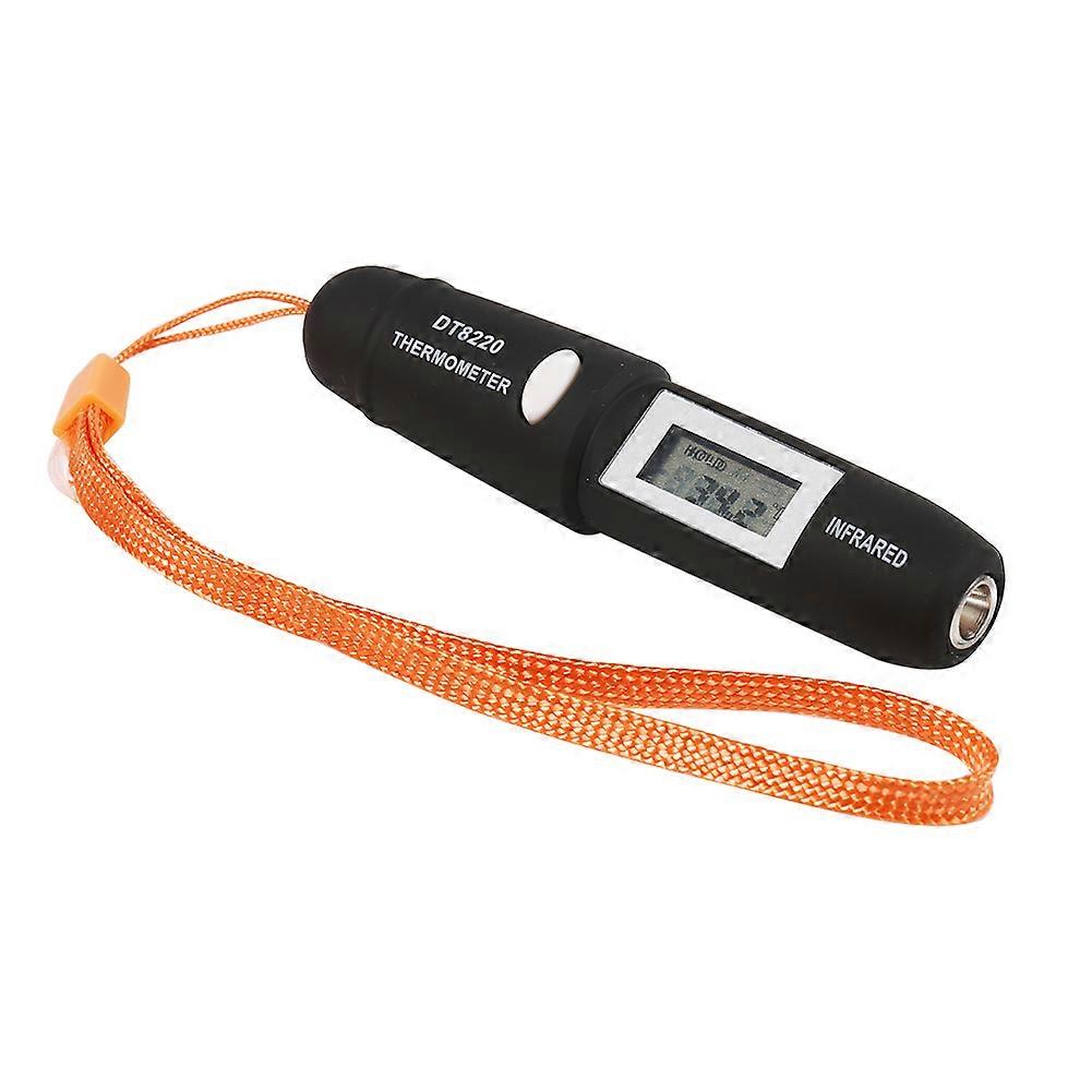 1pc Digital LCD Display Temperature Meter Pen NOn contact IR Infrared Thermometer Laser (Black)
