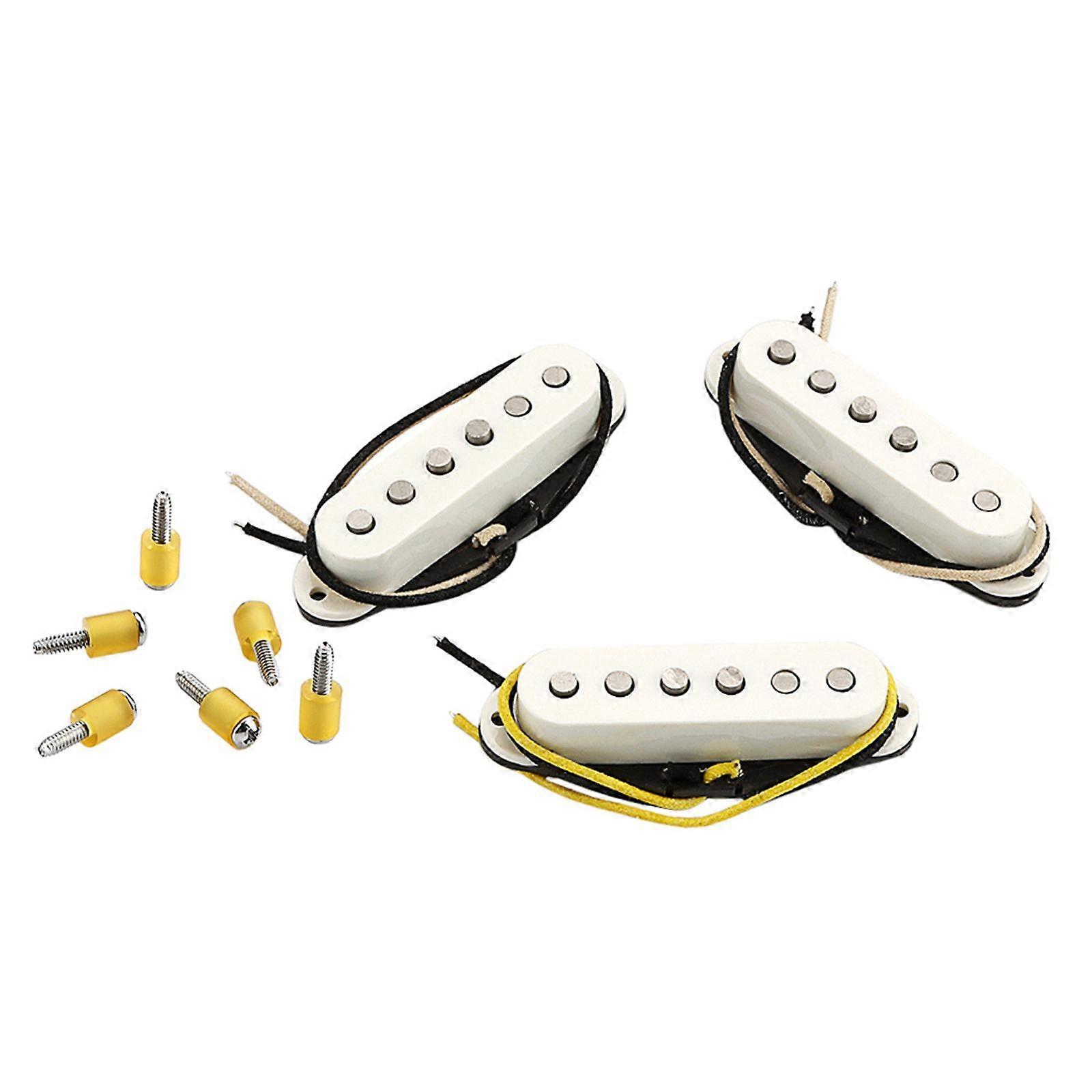 بيك اب لفائف واحدة للغيتار 52 مم ملحقات سلكية مسبقا للغيتار الكهربائي 5.9K