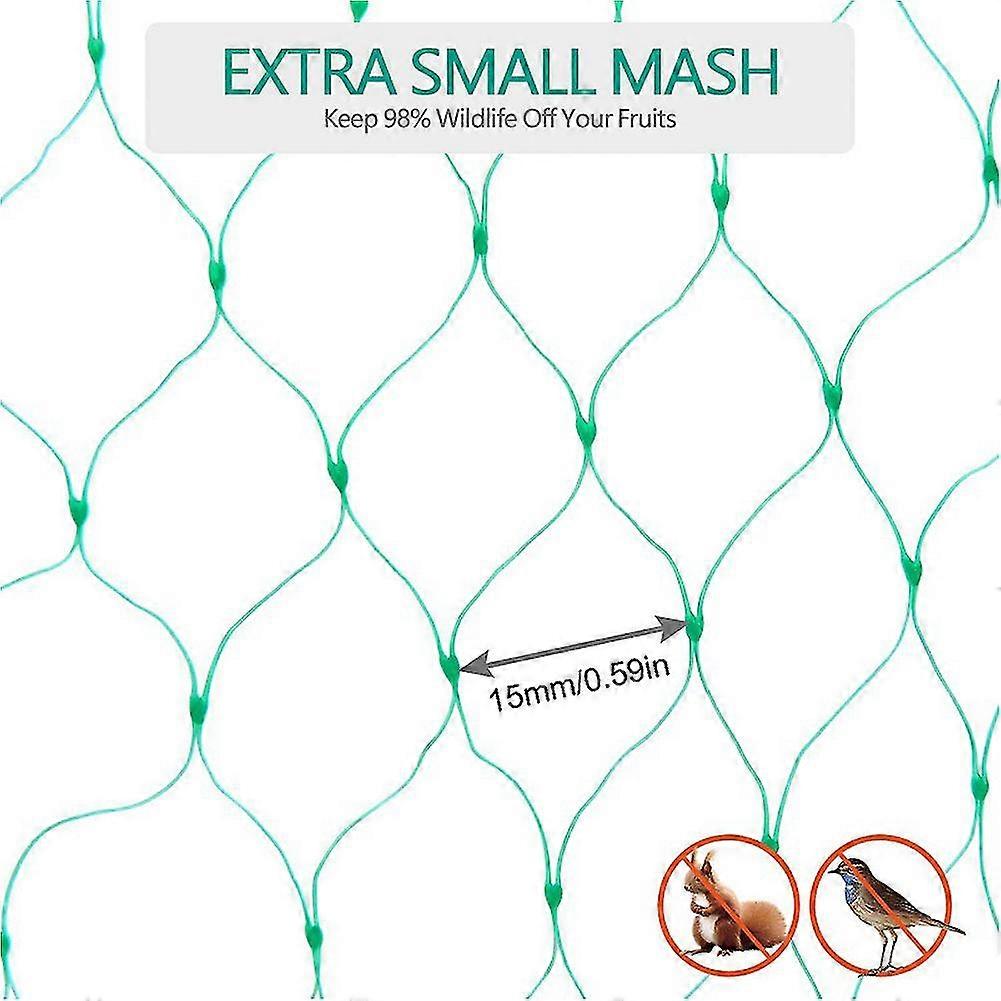 Garden Netting Woven Mesh For Protect Plants Fruits Flowers Trees Stops Birds