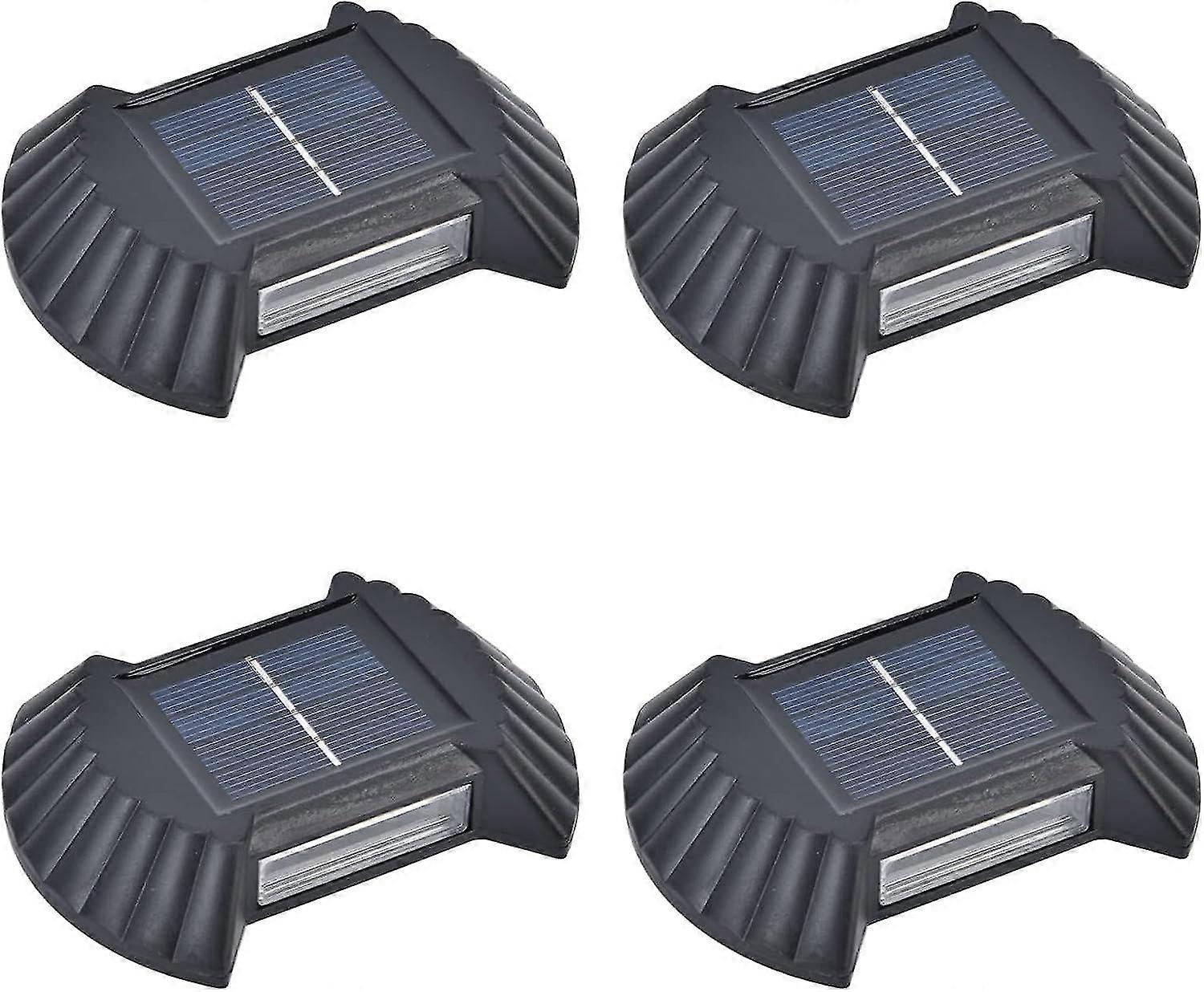 Set of 2 Solar LED Outdoor Lights with Flickering Dancing Flames, Waterproof IP65-