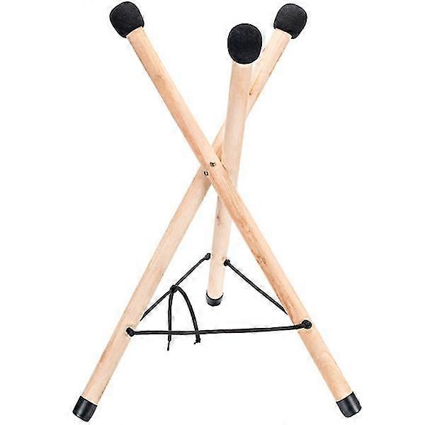 Hand Pan Drum Tongue Drum Holder Wooden Stable Tripod Tongue Drum Bracket