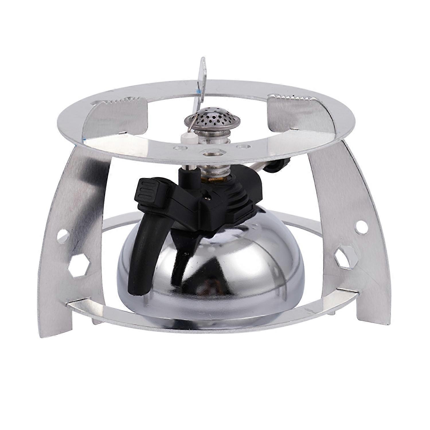 Mini Tischplatte Butangasbrenner mit Kopf für Siphon Kaffeeheizung Kaffeemaschine Mokka Kanne Gas silber schwarz