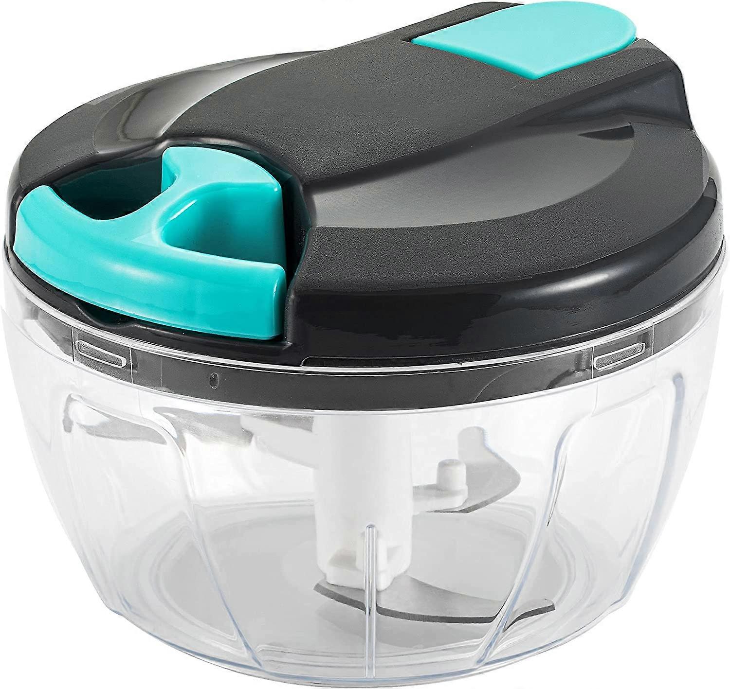 Sifenma Multi-Function Manual Food Chopper & Processors with Handle and Cover Vegetable Chopper Shredder Garlic Press Suitable for Onions Garlic Peppe