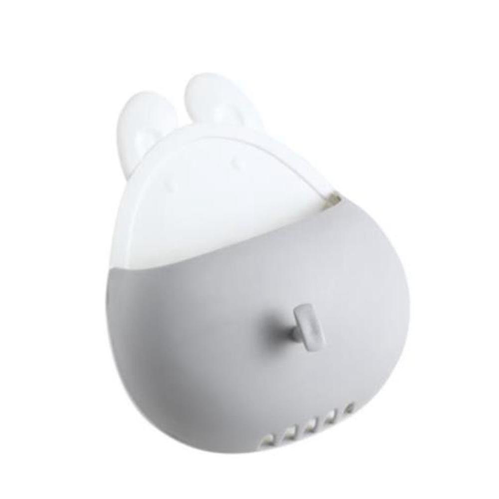 bathroom wall mount shelf toothbrush razor holder storage box c