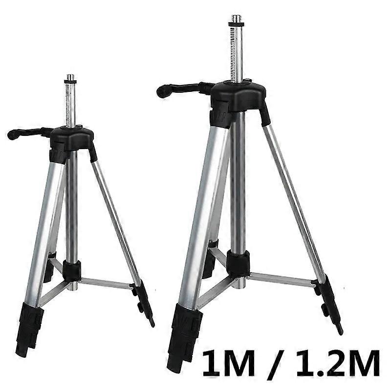 1M/1.2m/1.5m Adjustable Height For Laser Level Aluminum Alloy Self Leveg Tripod