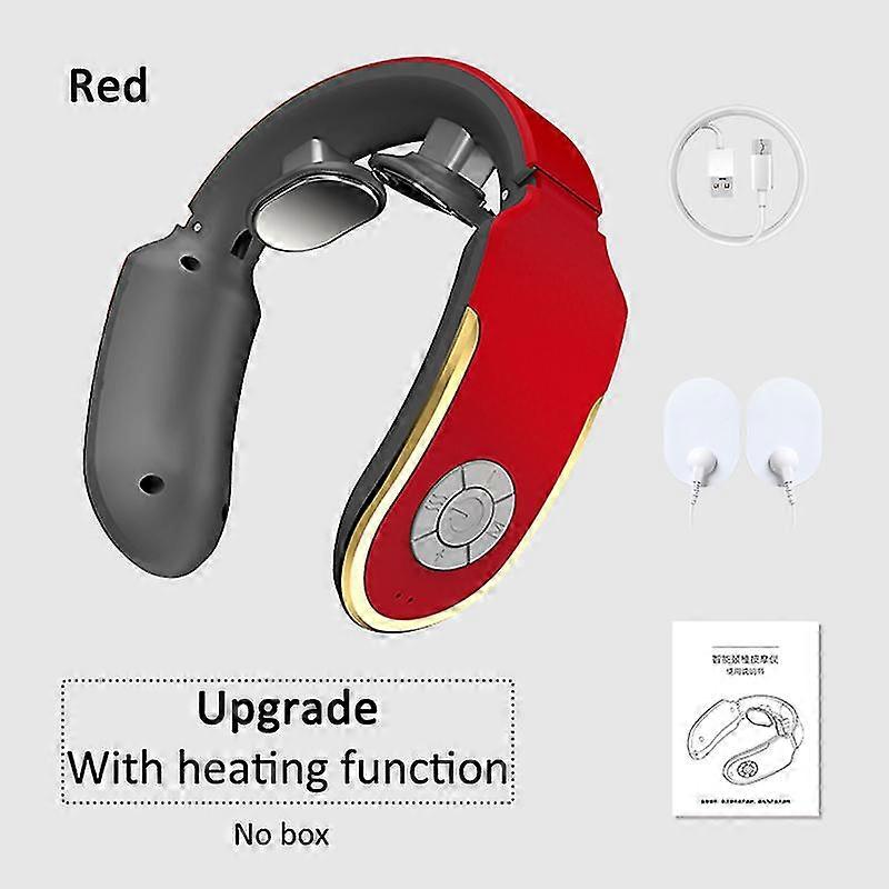 Portable Electric Shoulder Neck Massager With Heat Compression Deep Kneading Smart Back Massage Physiotherapy Instrument Tool