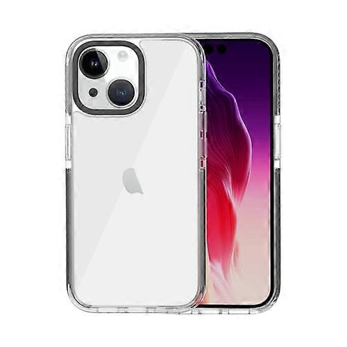 For iPhone 15 Kingsteel Wolf Transparent Phone Case