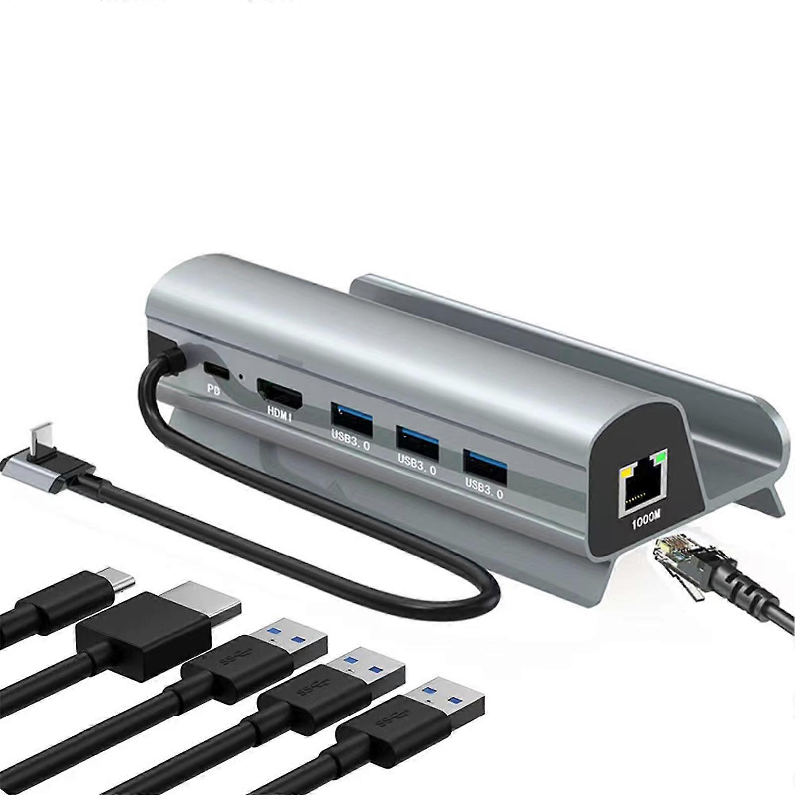 6-in-1 Steam Deck Docking Station For Valve Steam Deck Charging Game For HDMI Q8